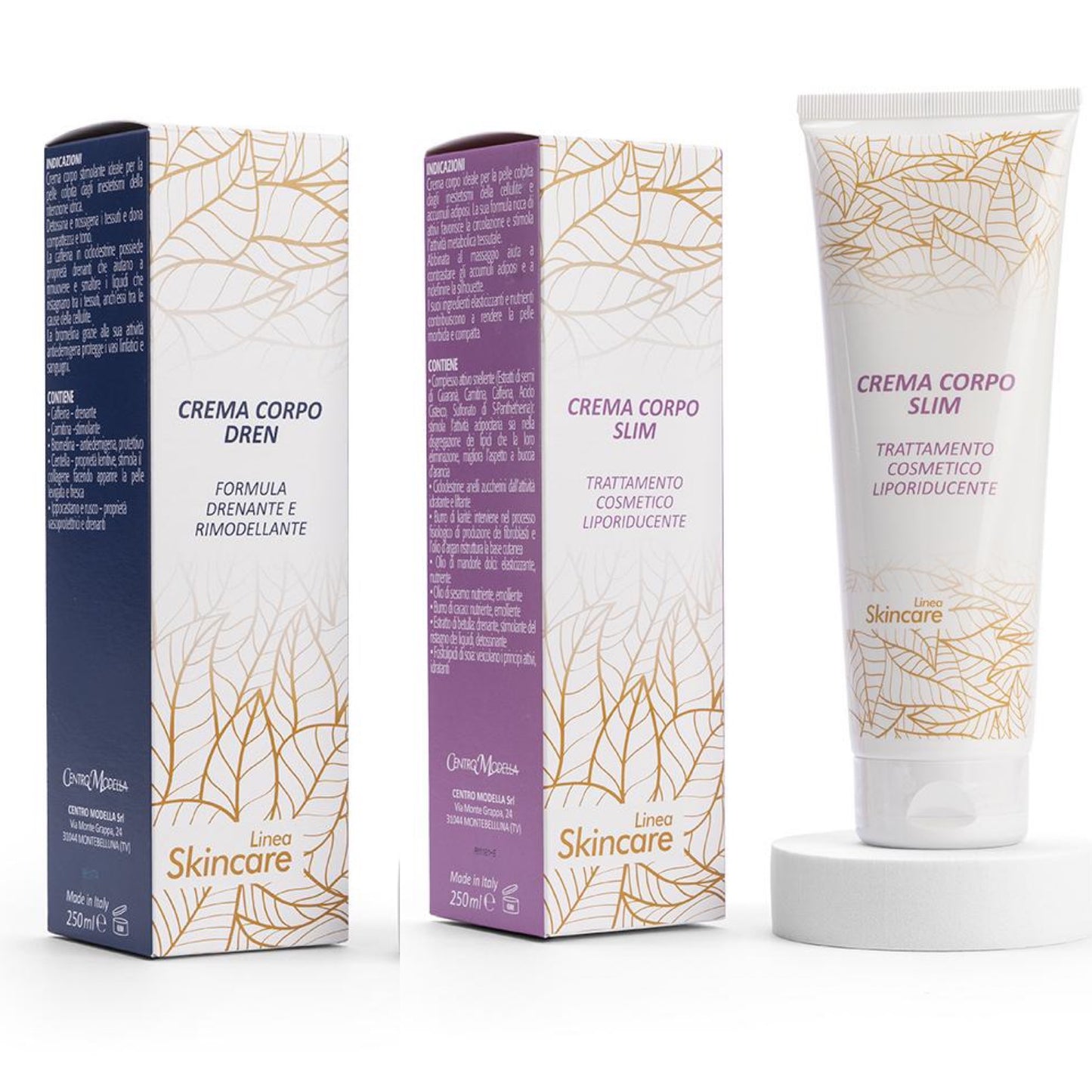 KIT CREMA CORPO DREN + CREMA CORPO SLIM