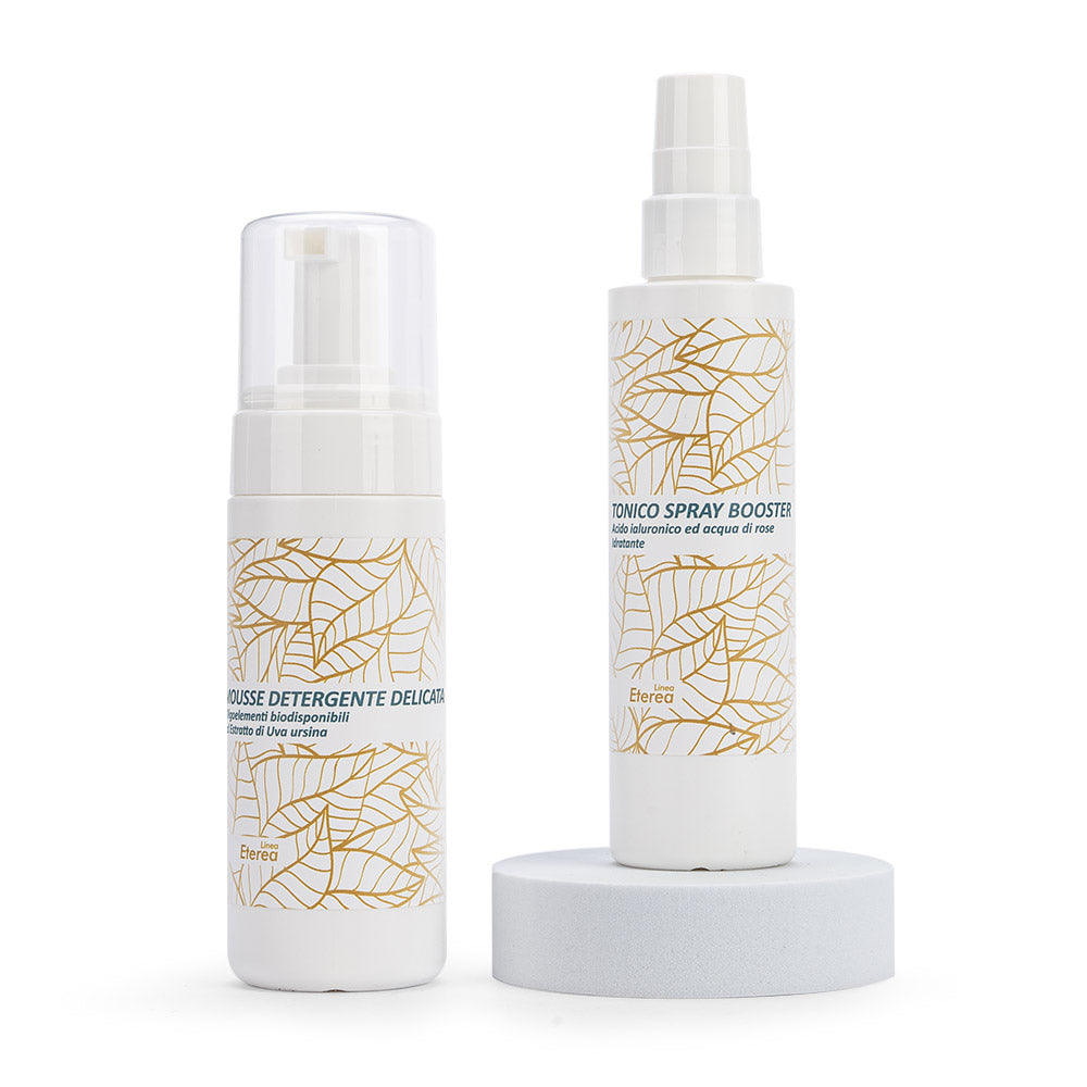 BEAUTY CLEAN FRESH & GLOW – Kit Detersione Viso Mousse + Tonico Booster